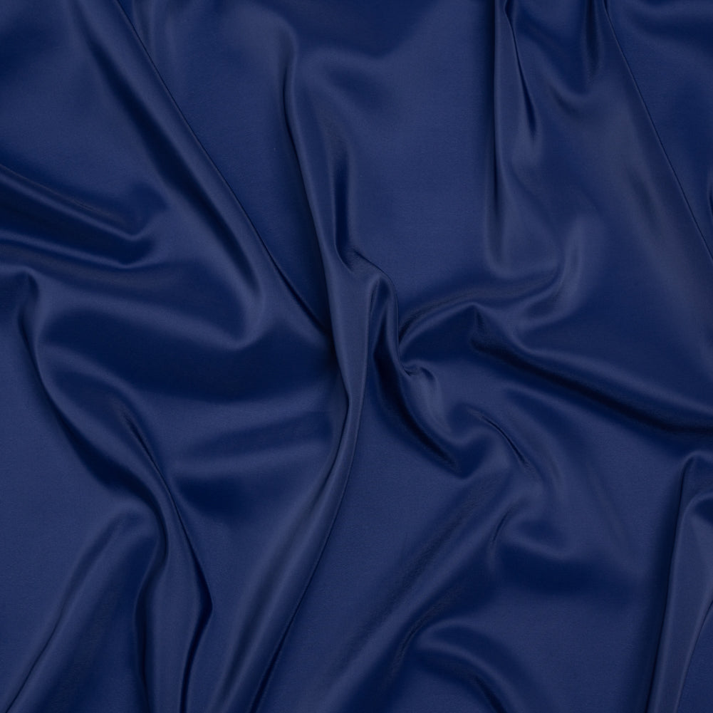 Stretch Polyester Twill Lining - Navy - Josephine Collection Stretch Polyester Twill Lining - Navy - Josephine Collection