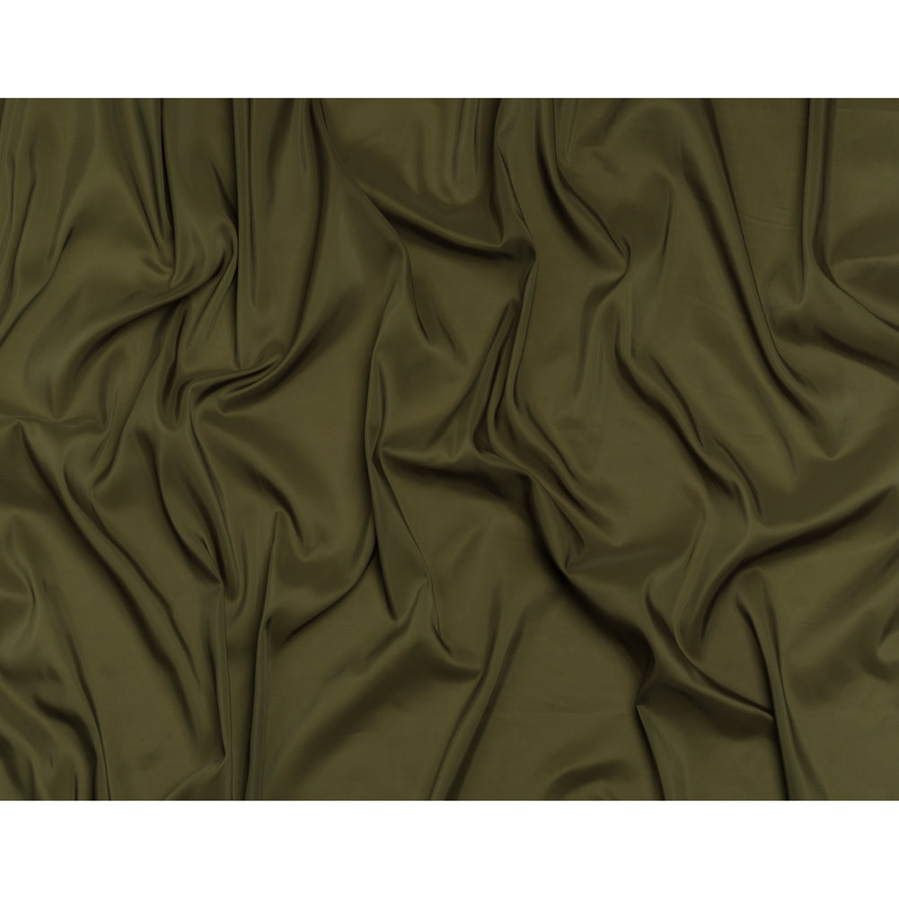 Stretch Polyester Twill Lining - Olive - Josephine Collection Stretch Polyester Twill Lining - Olive - Josephine Collection