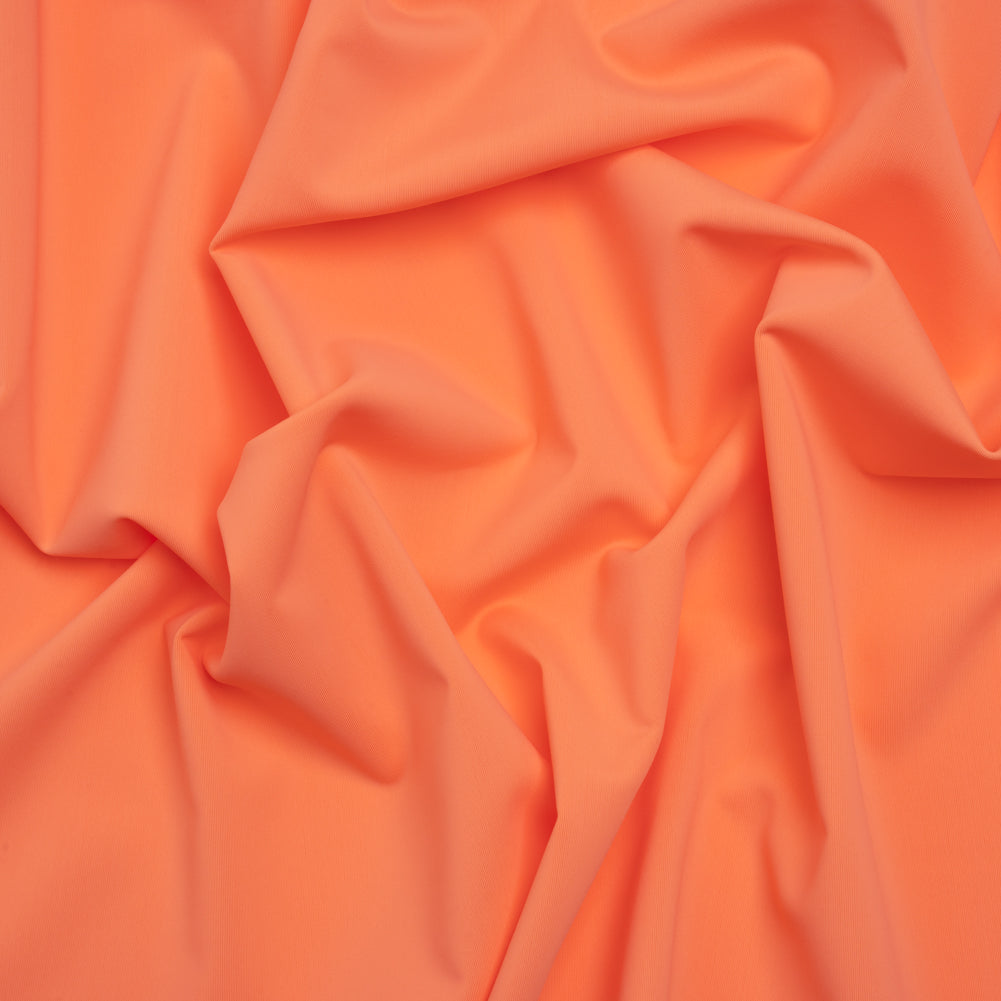 100% Recycled Stretch Nylon Swimwear Tricot, UV Protective - Salmon - Mykonos Collection 100% Recycled Stretch Nylon Swimwear Tricot, UV Protective - Salmon - Mykonos Collection
