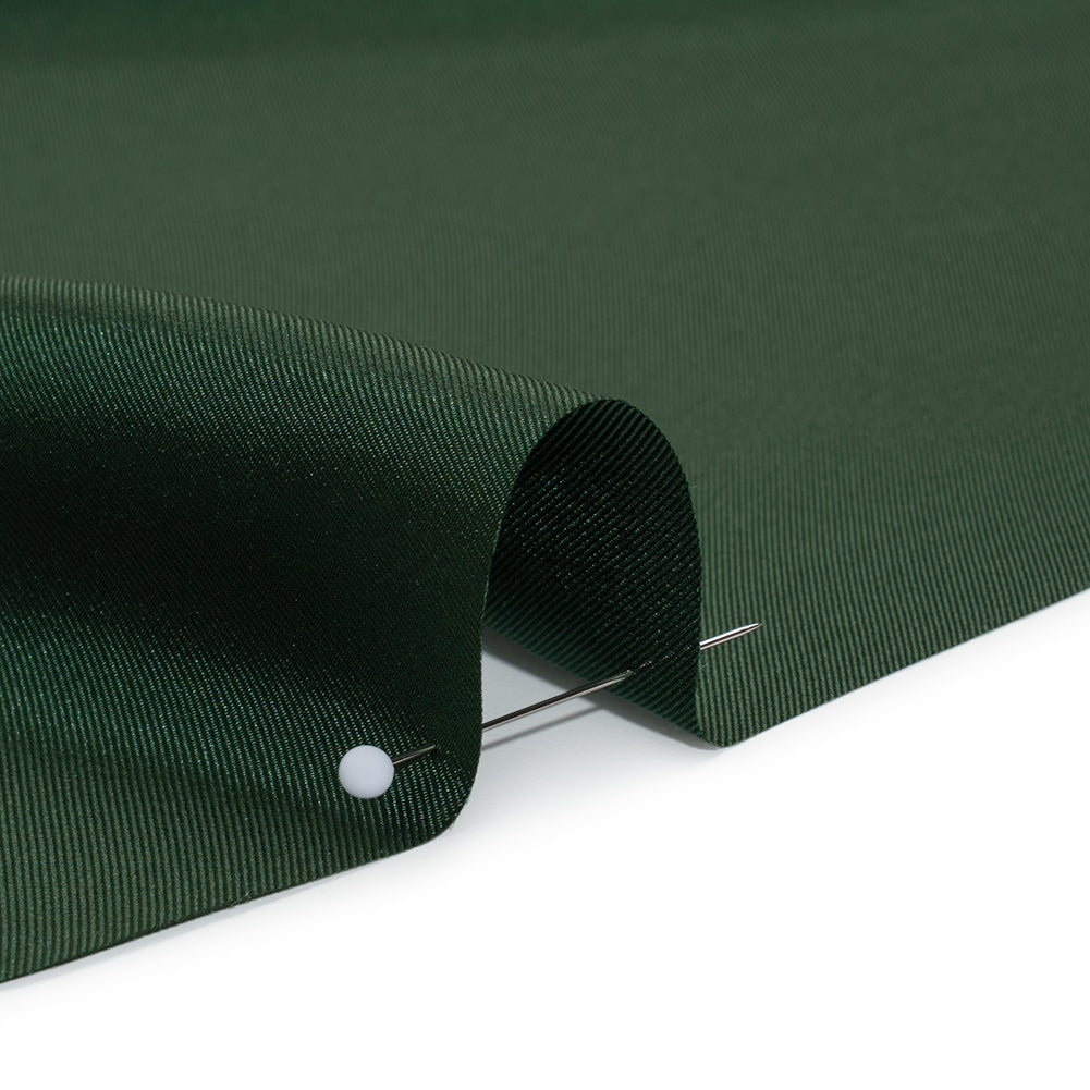 Silk Twill - Pine Green - Deadstock Silk Twill - Pine Green - Deadstock