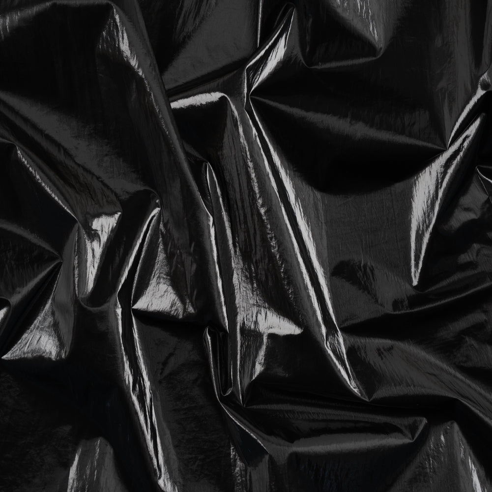 Faux Tyvek - Black - Greta Collection Faux Tyvek - Black - Greta Collection