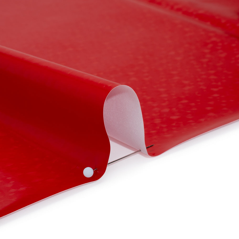 3D Holographic Vinyl - Red Bubble Dots - Lynn Collection 3D Holographic Vinyl - Red Bubble Dots - Lynn Collection