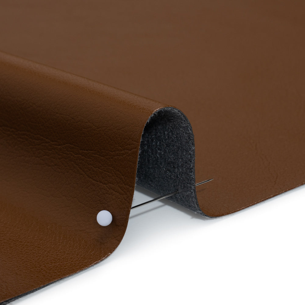 Buttery Faux Leather with Brushed Suede-like Backing - Brown - Veronica Collection Buttery Faux Leather with Brushed Suede-like Backing - Brown - Veronica Collection