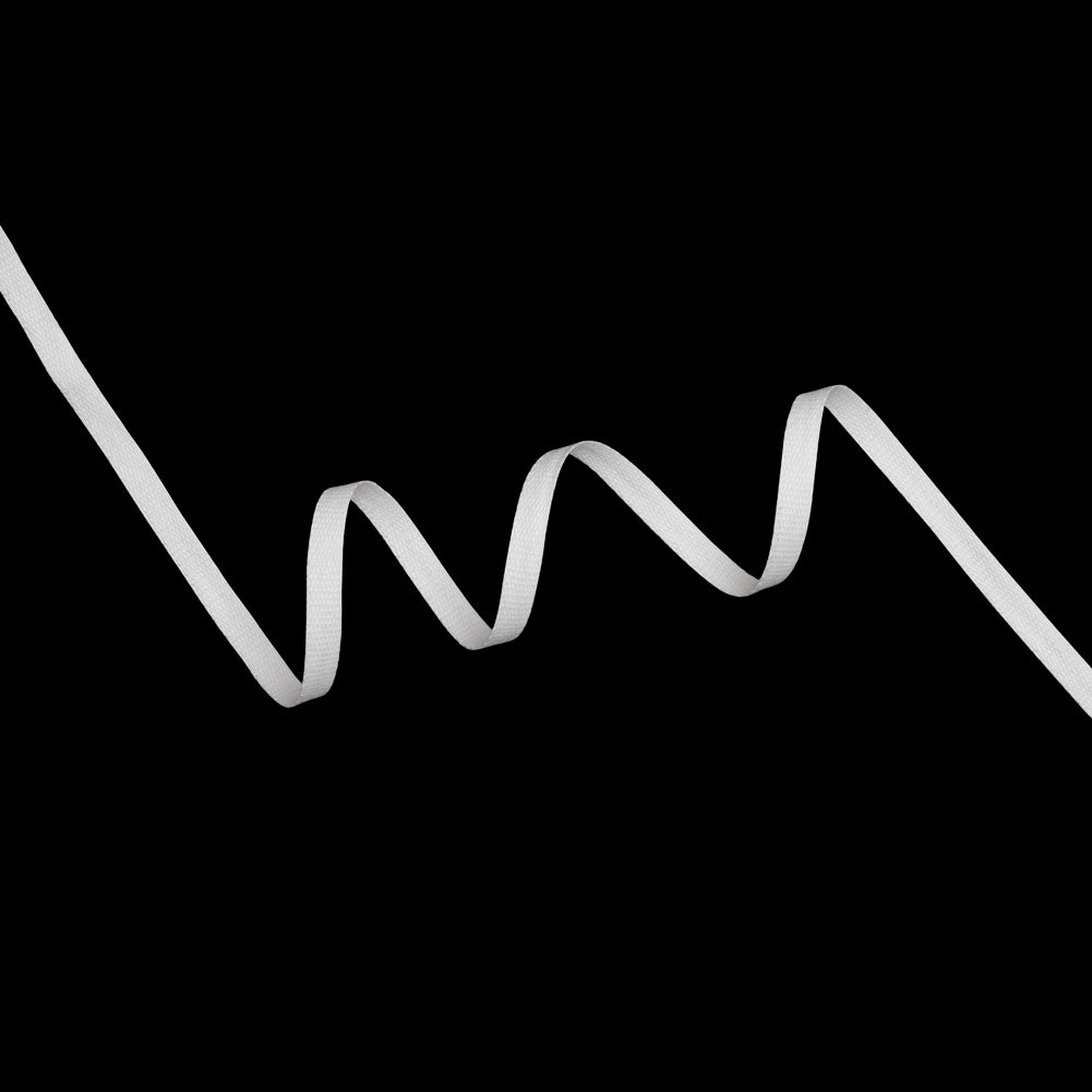 Cotton Fabric Tape - 0.25" - Off White Cotton Fabric Tape - 0.25" - Off White