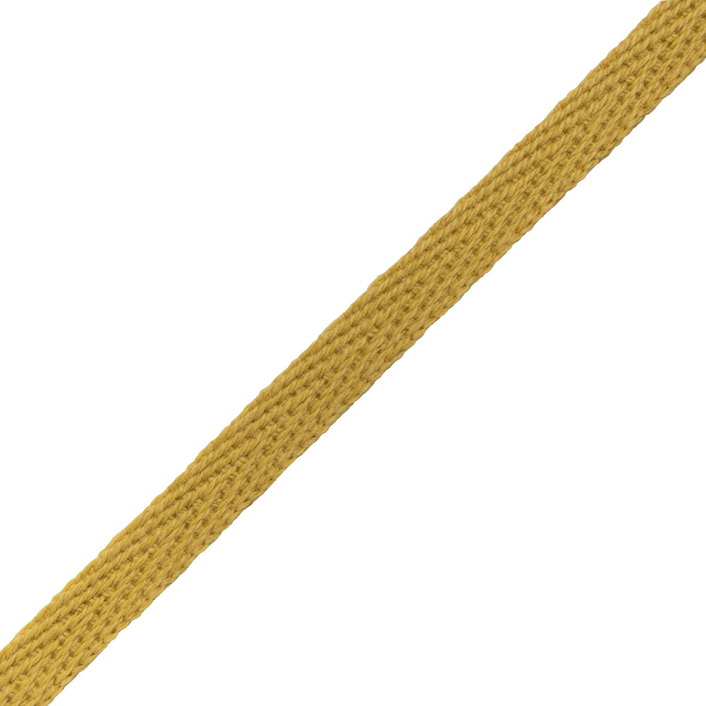 Cotton Twill Tape - 0.25" - Mustard Cotton Twill Tape - 0.25" - Mustard