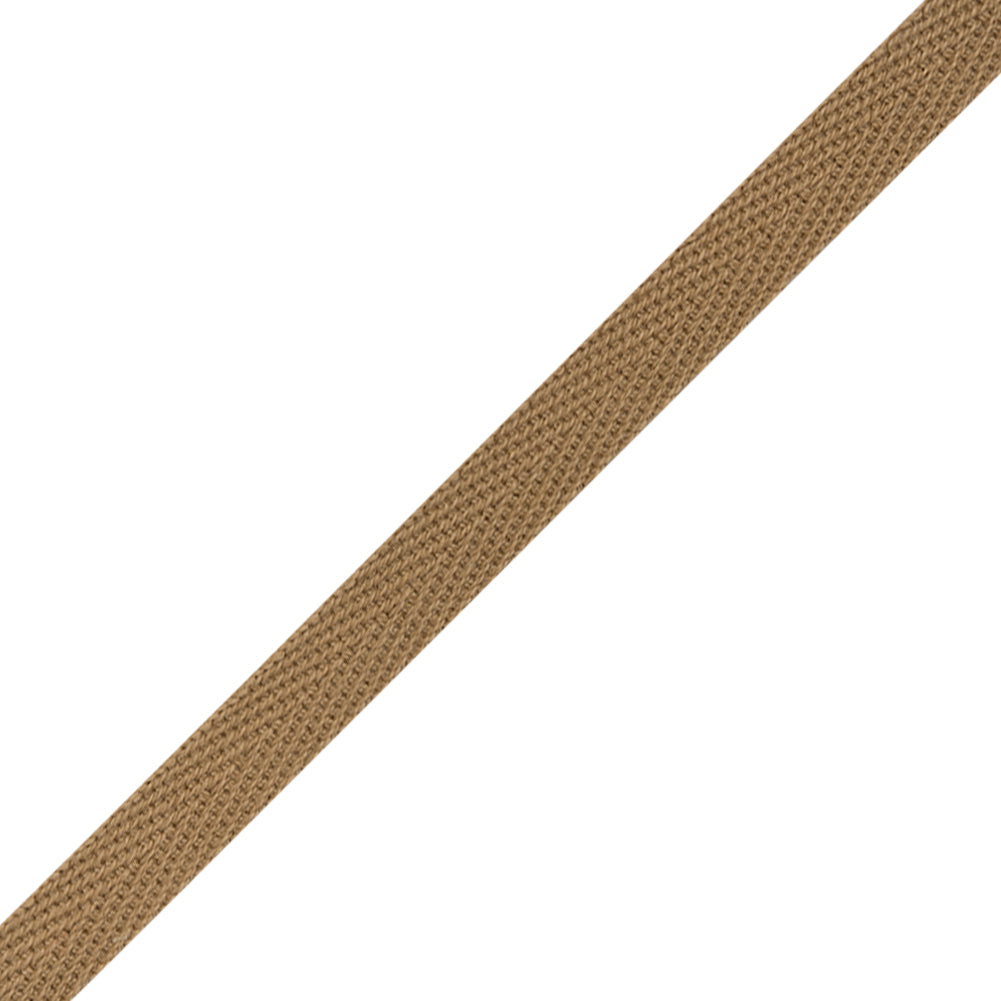 Cotton Twill Tape - 0.375" - Coffee Cotton Twill Tape - 0.375" - Coffee
