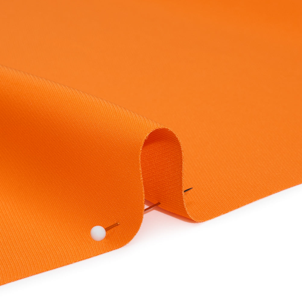 Drapey Polyester Woven - Orange - Deadstock Drapey Polyester Woven - Orange - Deadstock