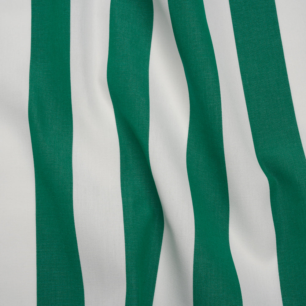 Outdoor Canvas - Teal and White Awning Stripes Outdoor Canvas - Teal and White Awning Stripes