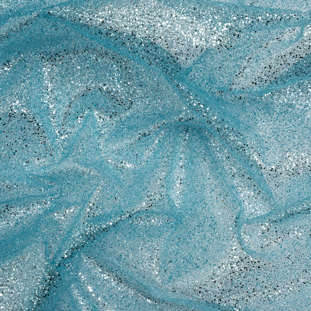 Glitter Tulle 5-yard Bundle - Baby Blue Glitter Tulle 5-yard Bundle - Baby Blue
