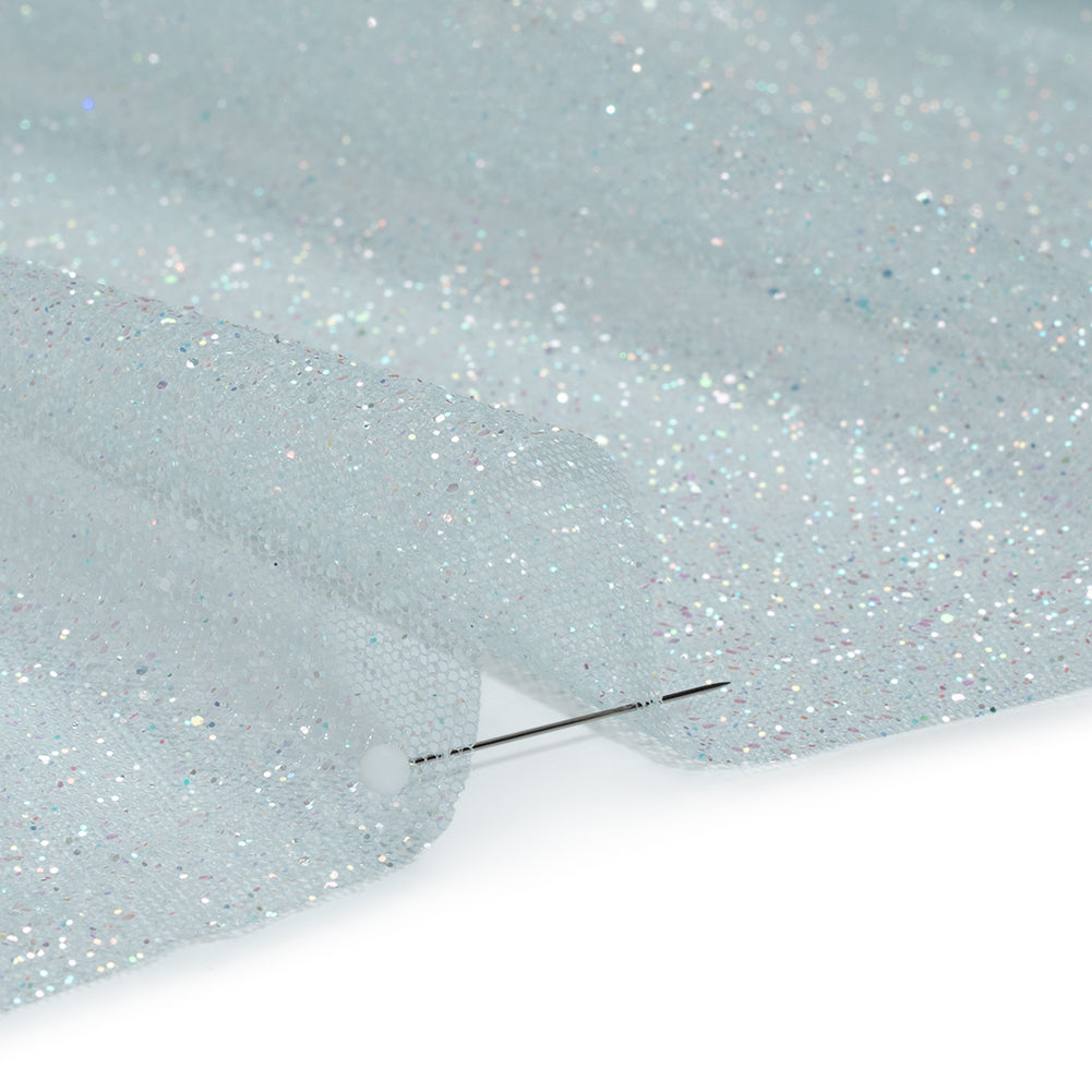 Glitter Tulle 5-yard Bundle - Clearwater Blue - Detail Glitter Tulle 5-yard Bundle - Clearwater Blue - Detail