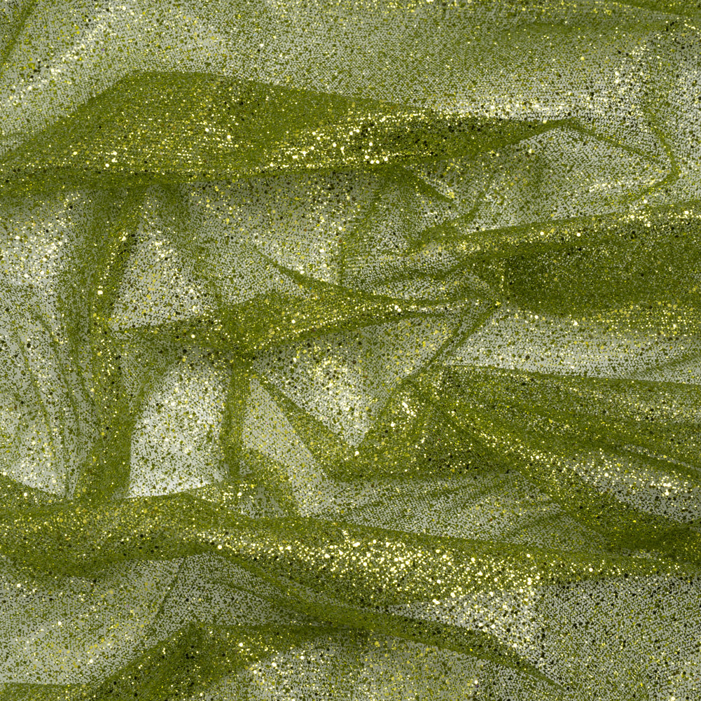Glitter Tulle 5-yard Bundle - Lime Glitter Tulle 5-yard Bundle - Lime