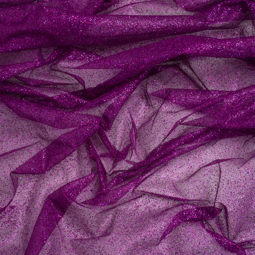 Glitter Tulle 5-yard Bundle - Purple Fuchsia Glitter Tulle 5-yard Bundle - Purple Fuchsia