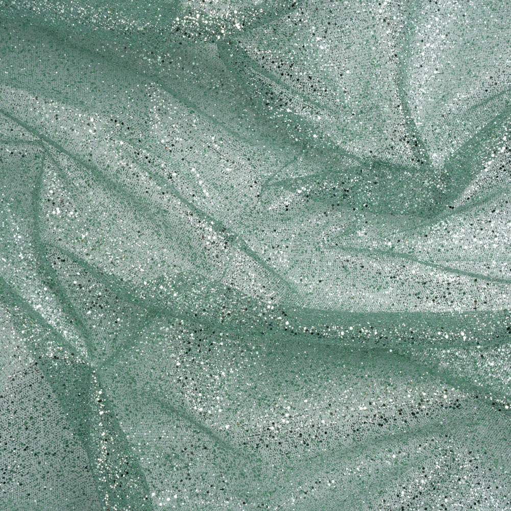 Glitter Tulle 5-yard Bundle - Sage Glitter Tulle 5-yard Bundle - Sage