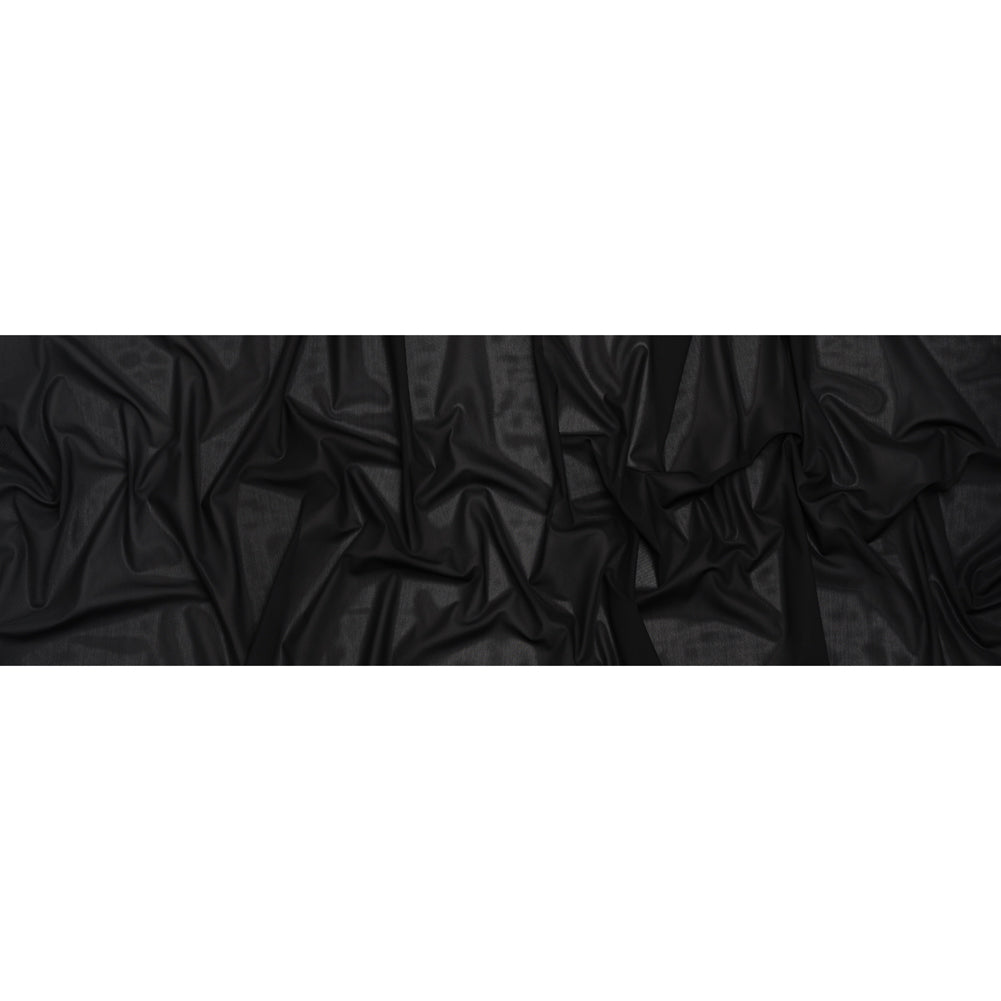 Nylon and Spandex Power Mesh - Black Nylon and Spandex Power Mesh - Black