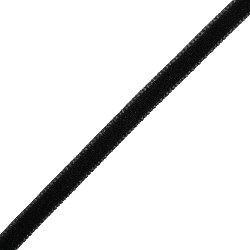 Velvet Ribbon Single Faced - 0.25" - Black Velvet Ribbon Single Faced - 0.25" - Black