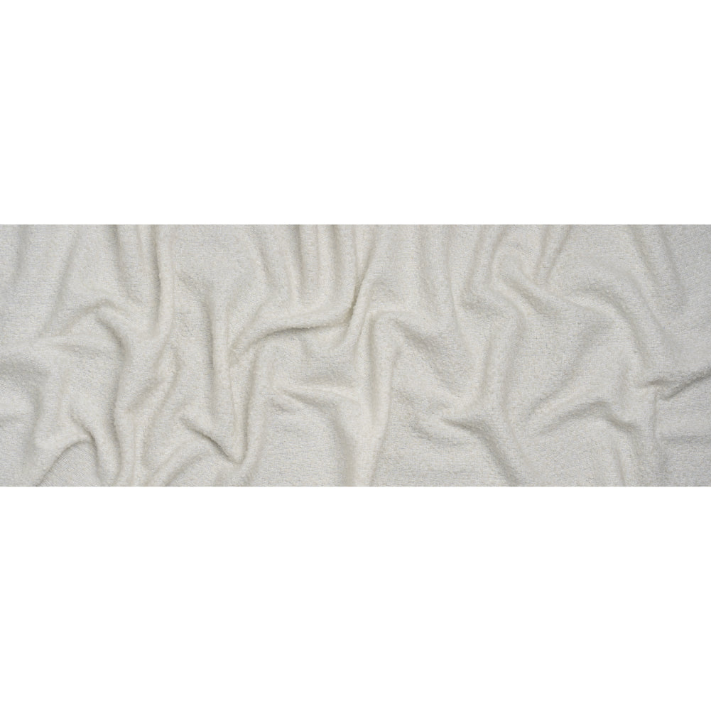 Wool Blend Boucle - White - Deadstock Wool Blend Boucle - White - Deadstock