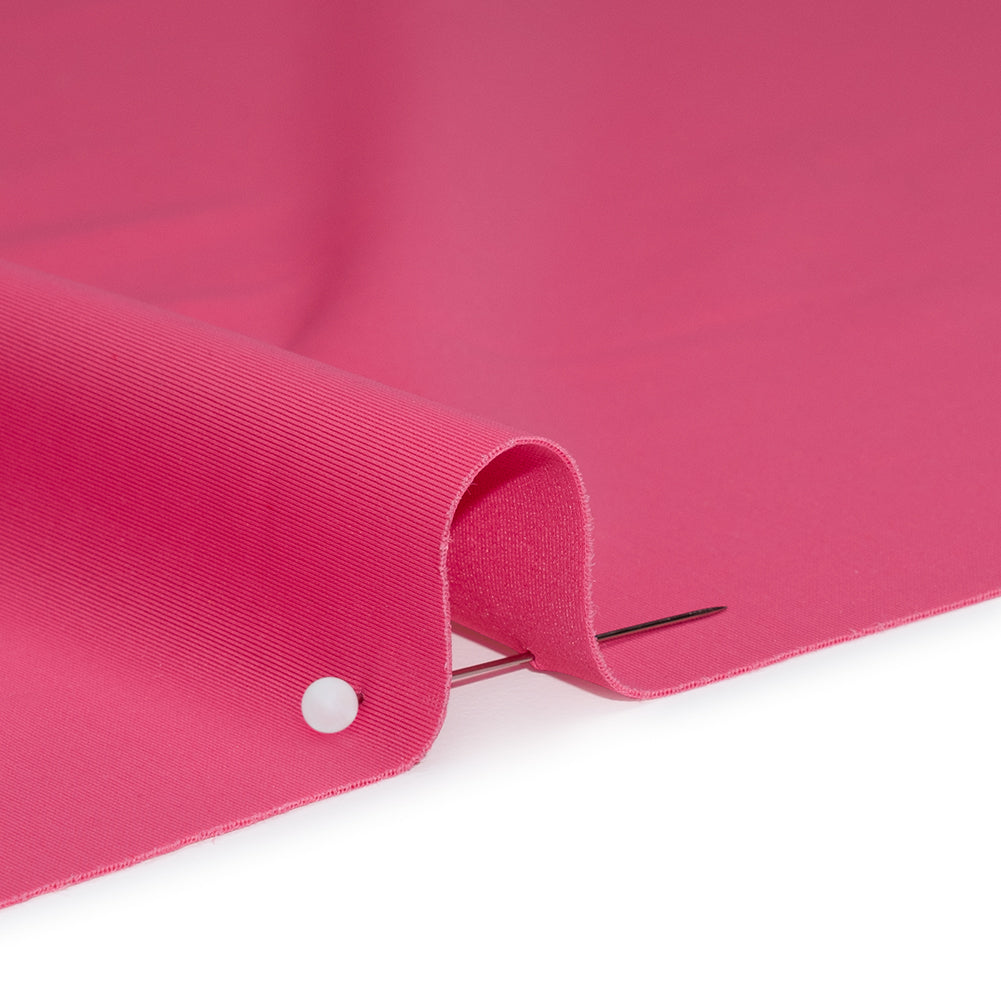 Stretch Nylon Swimwear Tricot - Hot Pink - Designer Deadstock Stretch Nylon Swimwear Tricot - Hot Pink - Designer Deadstock