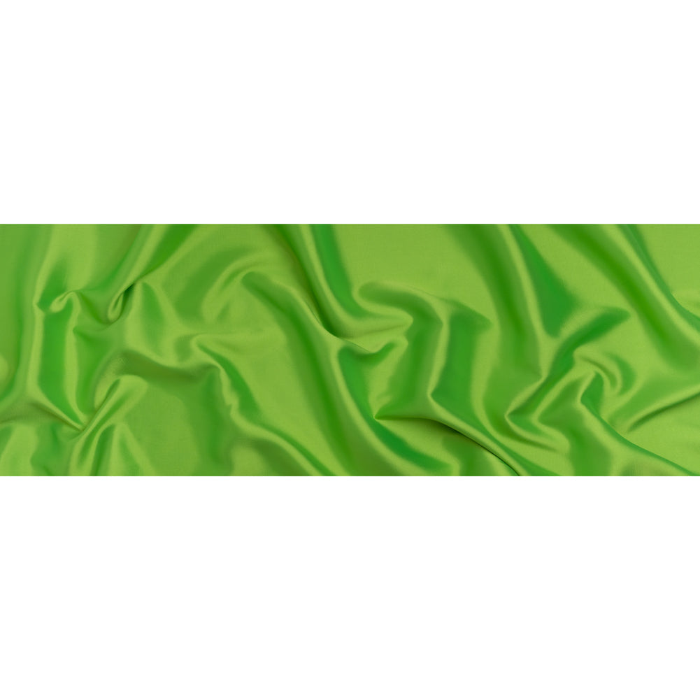 Polyester Mikado - Neon Green - Frances Collection Polyester Mikado - Neon Green - Frances Collection