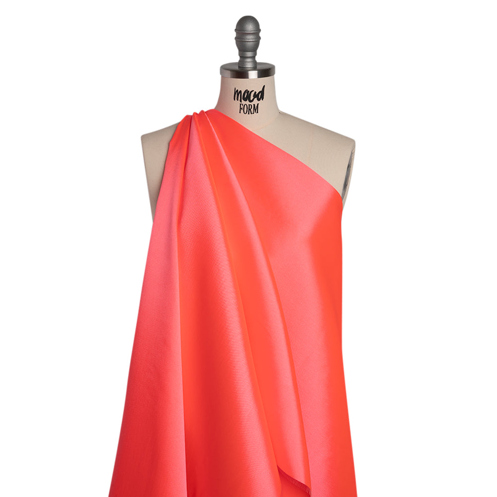 Polyester Mikado - Neon Pink - Frances Collection Polyester Mikado - Neon Pink - Frances Collection