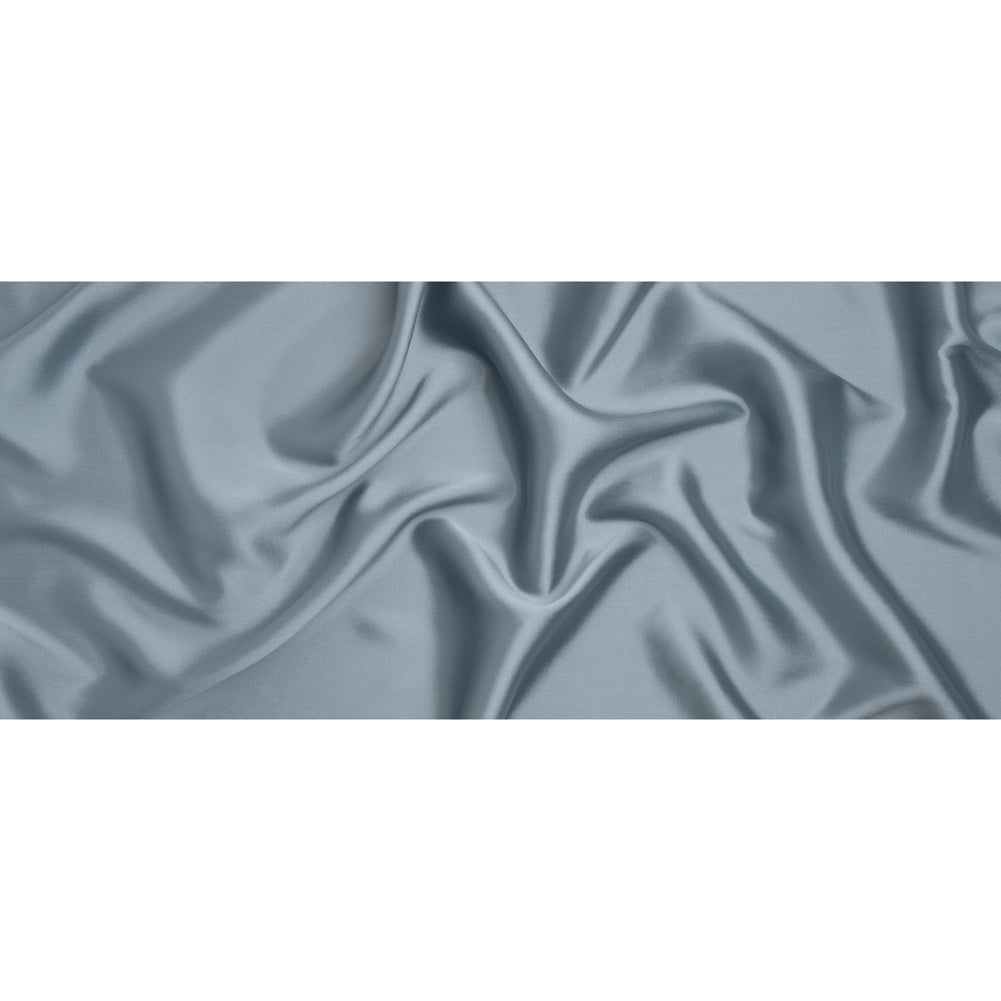 Polyester Mikado - Blue Gray - Frances Collection Polyester Mikado - Blue Gray - Frances Collection