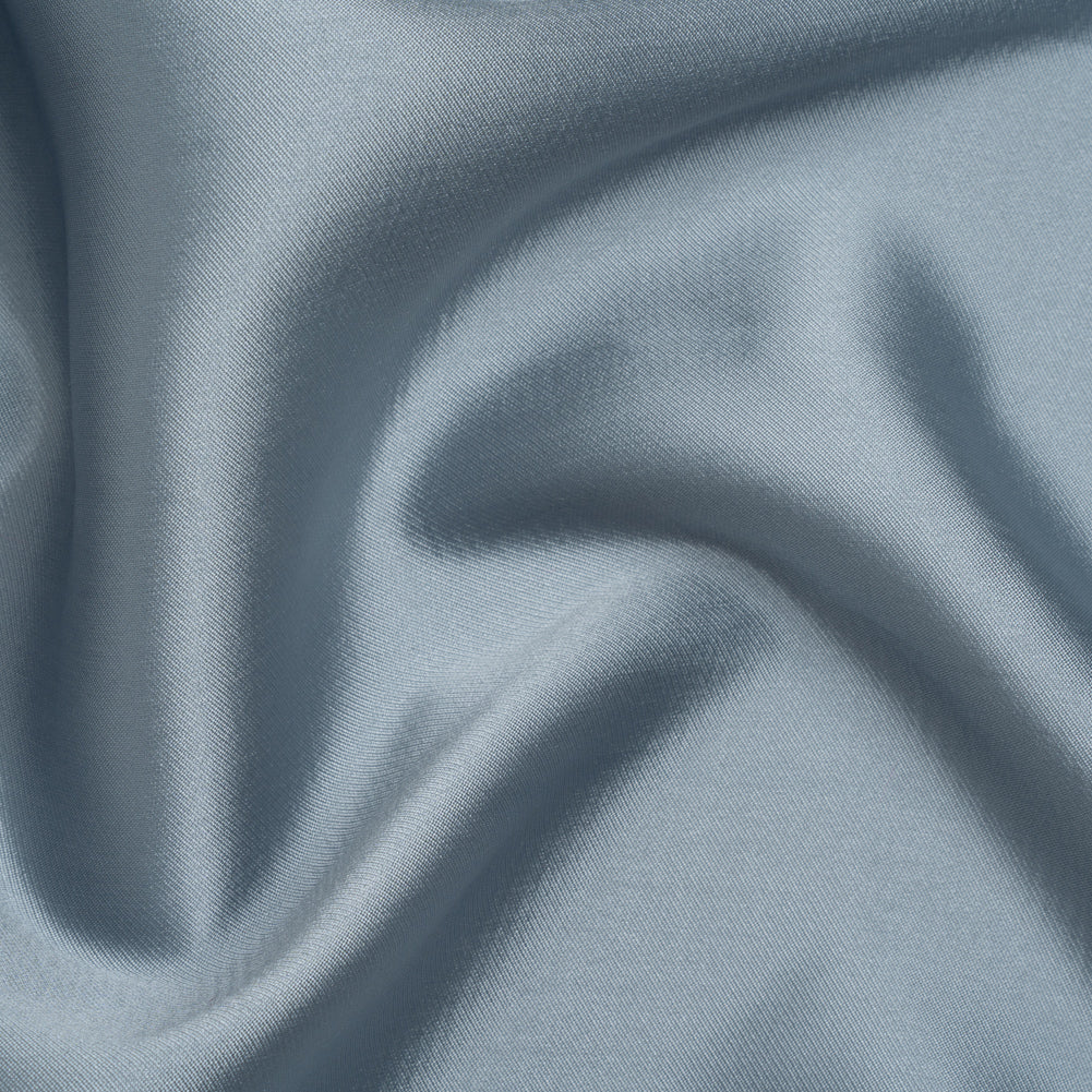 Polyester Mikado - Blue Gray - Frances Collection Polyester Mikado - Blue Gray - Frances Collection