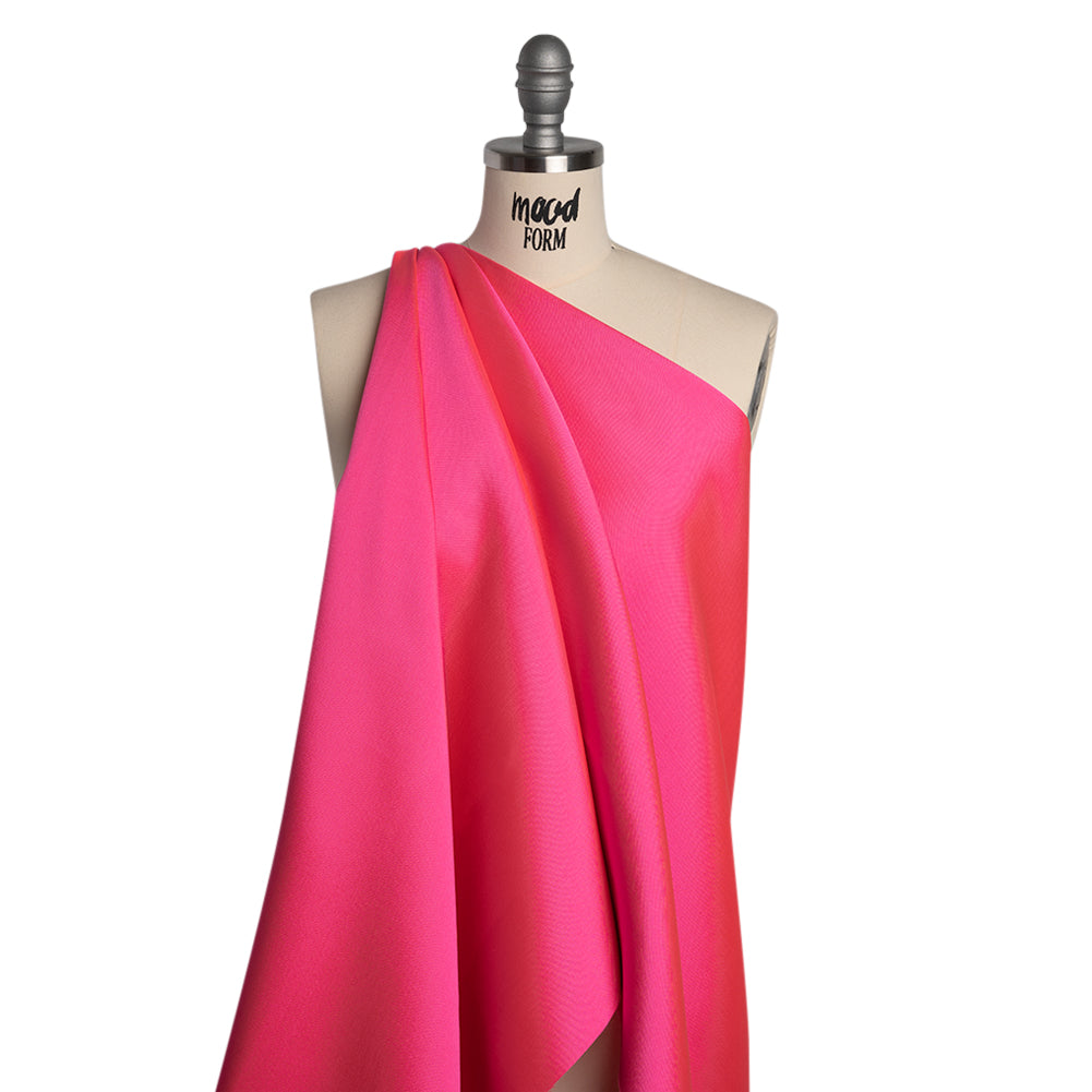 Polyester Mikado - Hot Pink - Frances Collection Polyester Mikado - Hot Pink - Frances Collection