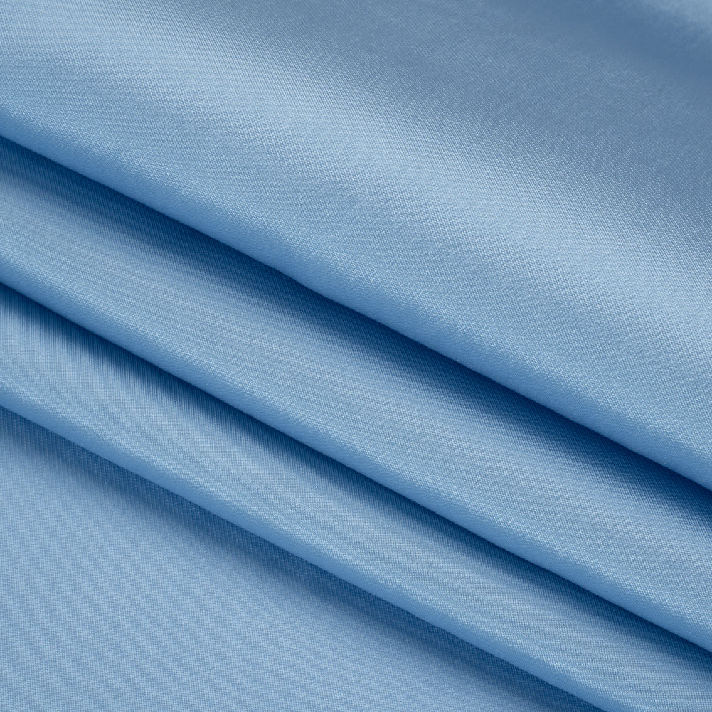 Polyester Mikado - Sky Blue - Frances Collection - Folded Polyester Mikado - Sky Blue - Frances Collection - Folded