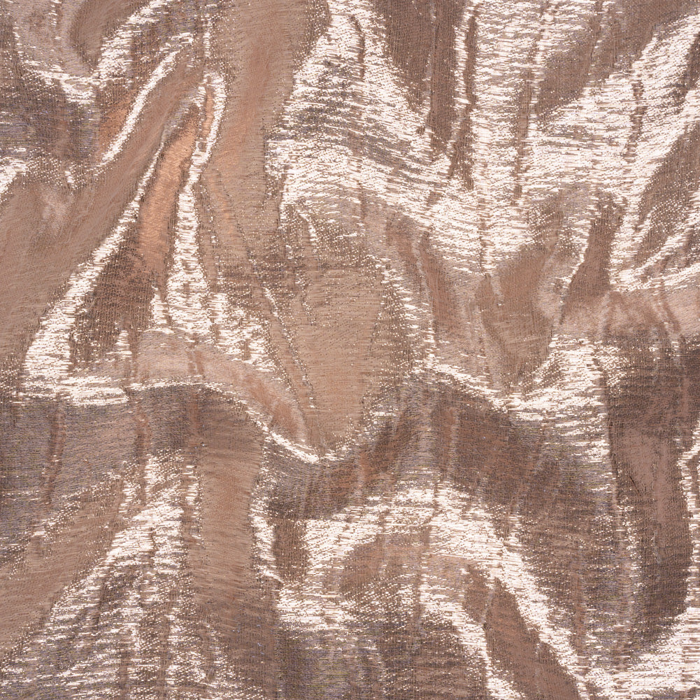Metallic Brocade - Rose Gold Subtle Wrinkles - Kylie Collection Metallic Brocade - Rose Gold Subtle Wrinkles - Kylie Collection