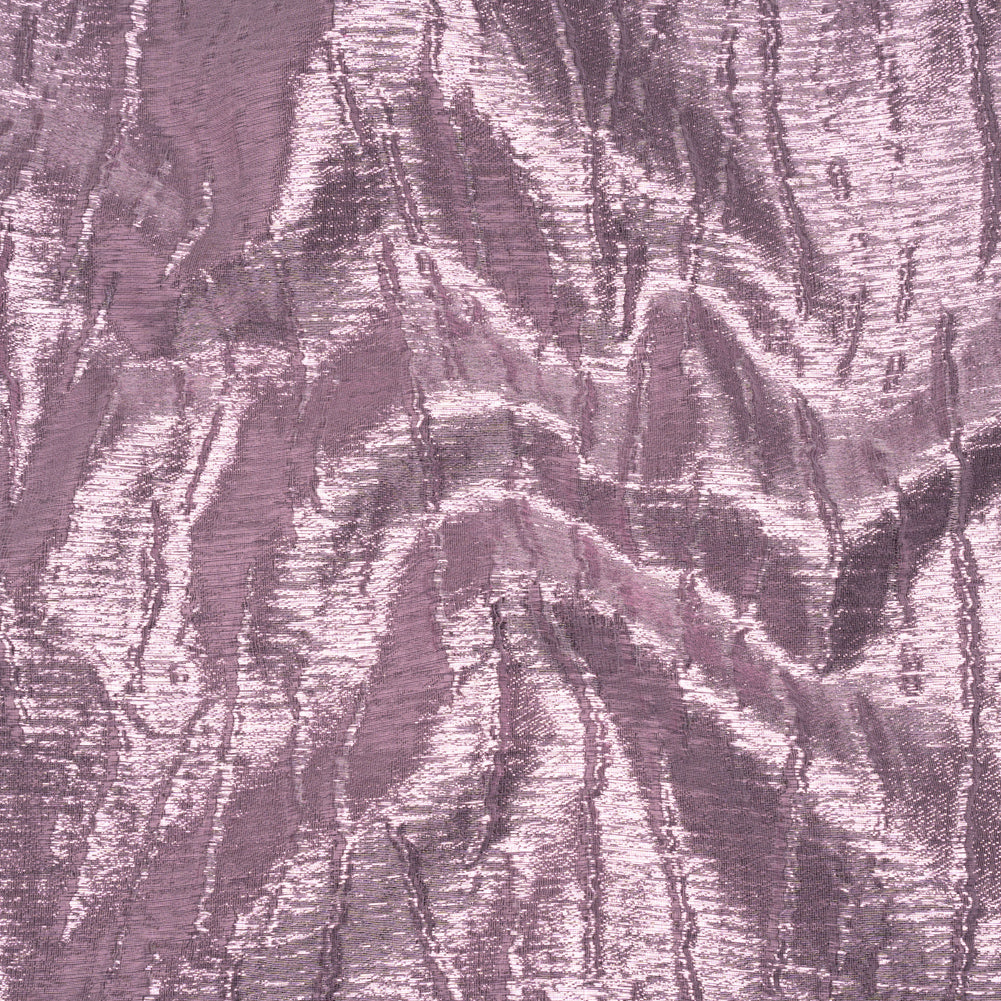 Metallic Brocade - Orchid Purple Subtle Wrinkles - Kylie Collection Metallic Brocade - Orchid Purple Subtle Wrinkles - Kylie Collection