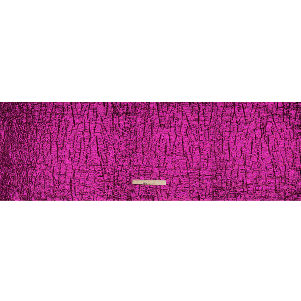 Metallic Brocade - Fuchsia Subtle Wrinkles - Kylie Collection Metallic Brocade - Fuchsia Subtle Wrinkles - Kylie Collection