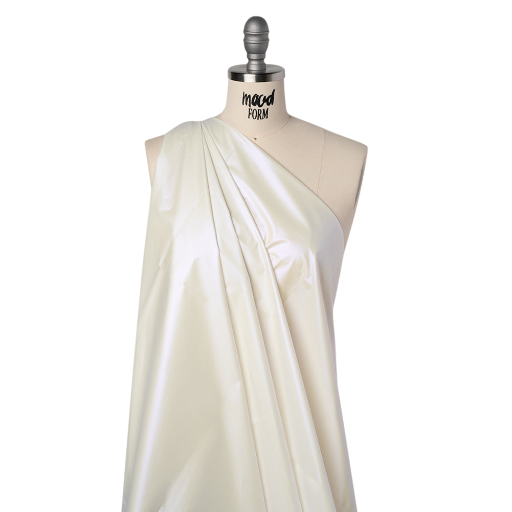 Faux Tyvek - Iridescent White - Keri Collection - Folded Faux Tyvek - Iridescent White - Keri Collection - Folded