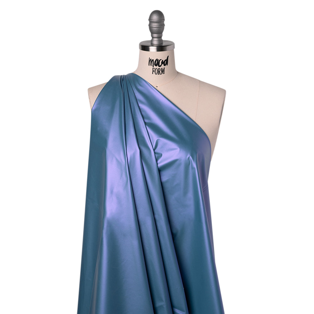 Faux Tyvek - Blue Shimmer - Keri Collection Folded Faux Tyvek - Blue Shimmer - Keri Collection Folded