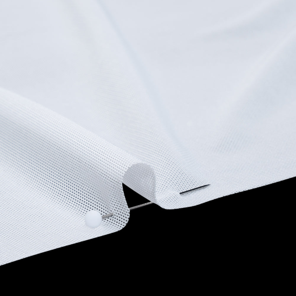 Nylon Stretch Mesh - White - Bernetta Collection Full Nylon Stretch Mesh - White - Bernetta Collection Full