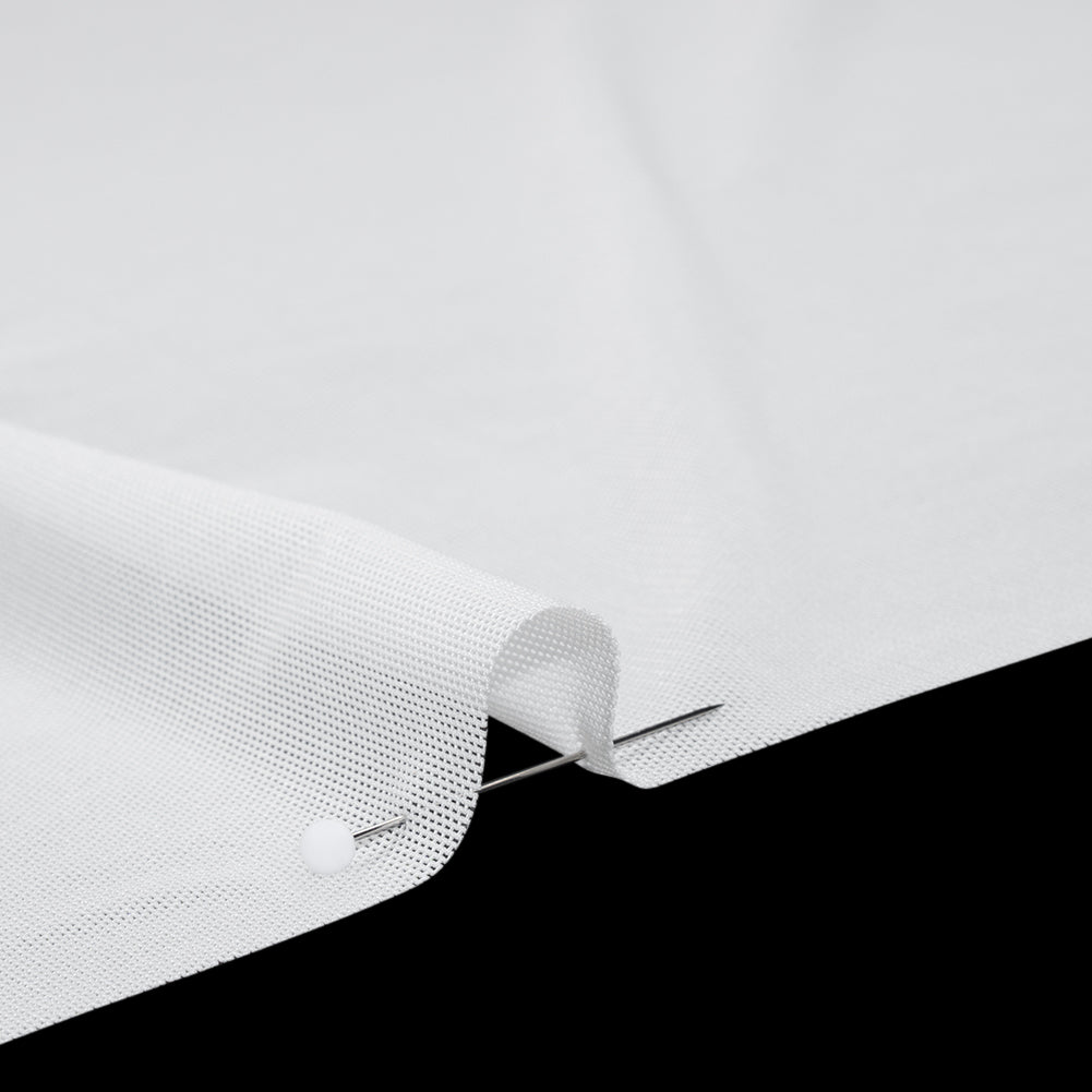 Nylon Stretch Mesh - Off-White - Bernetta Collection - Full Nylon Stretch Mesh - Off-White - Bernetta Collection - Full