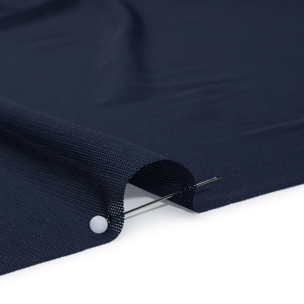 Nylon Stretch Mesh - Navy - Bernetta Collection Nylon Stretch Mesh - Navy - Bernetta Collection