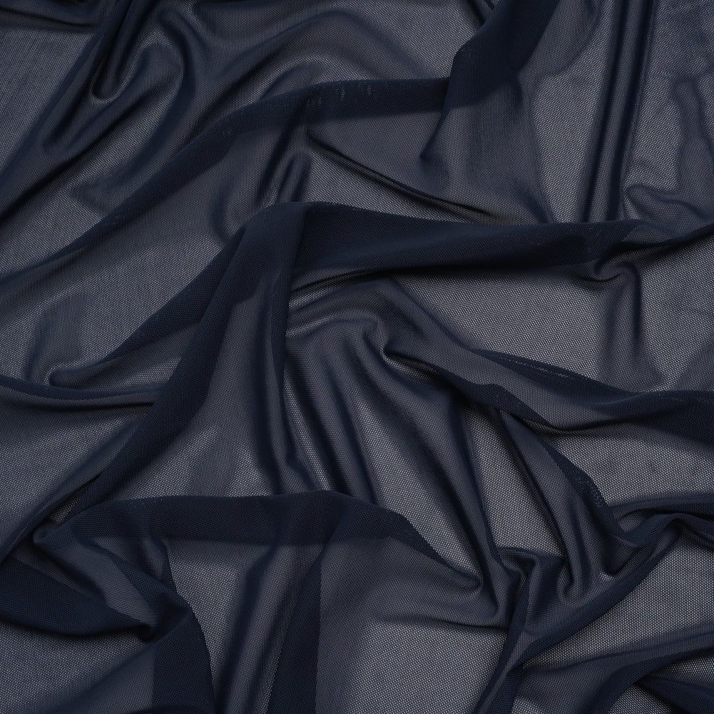Nylon Stretch Mesh - Navy - Bernetta Collection Nylon Stretch Mesh - Navy - Bernetta Collection