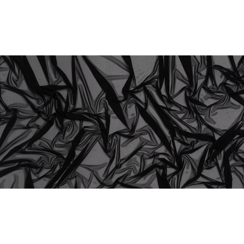 Nylon Stretch Mesh - Black - Bernetta Collection Nylon Stretch Mesh - Black - Bernetta Collection