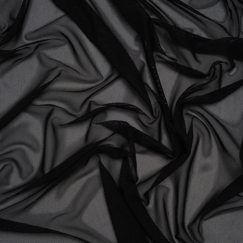Nylon Stretch Mesh - Black - Bernetta Collection Nylon Stretch Mesh - Black - Bernetta Collection