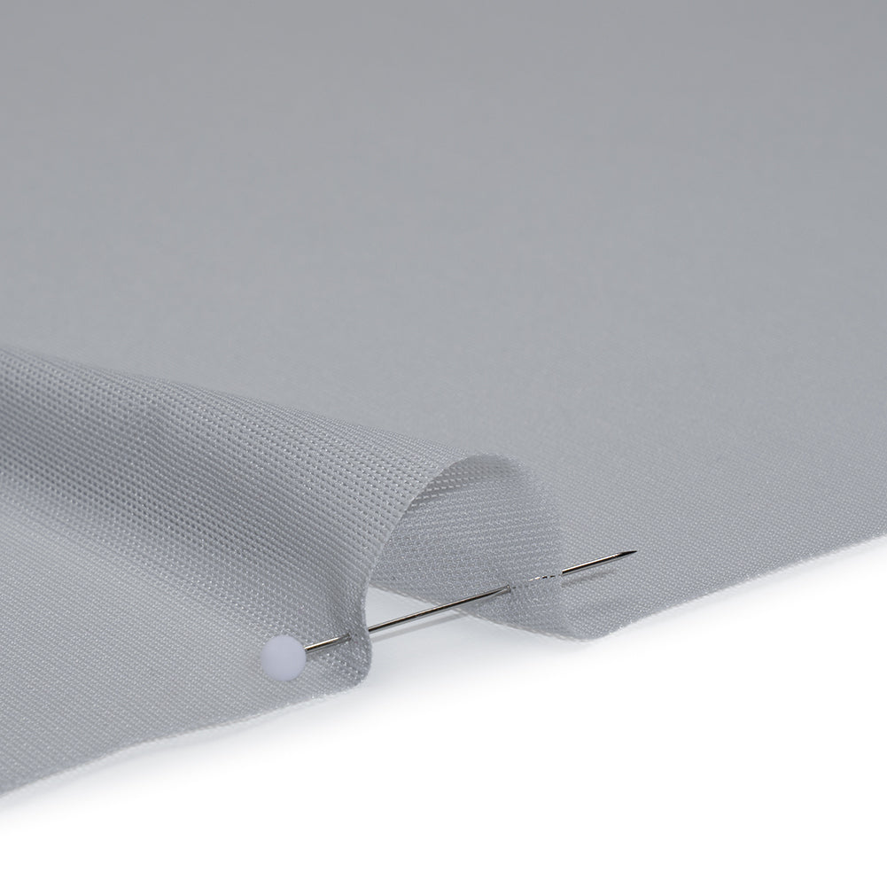 Nylon Stretch Mesh - Silver - Bernetta Collection Nylon Stretch Mesh - Silver - Bernetta Collection