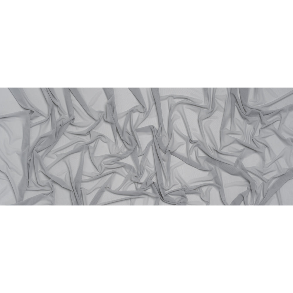 Nylon Stretch Mesh - Silver - Bernetta Collection Nylon Stretch Mesh - Silver - Bernetta Collection