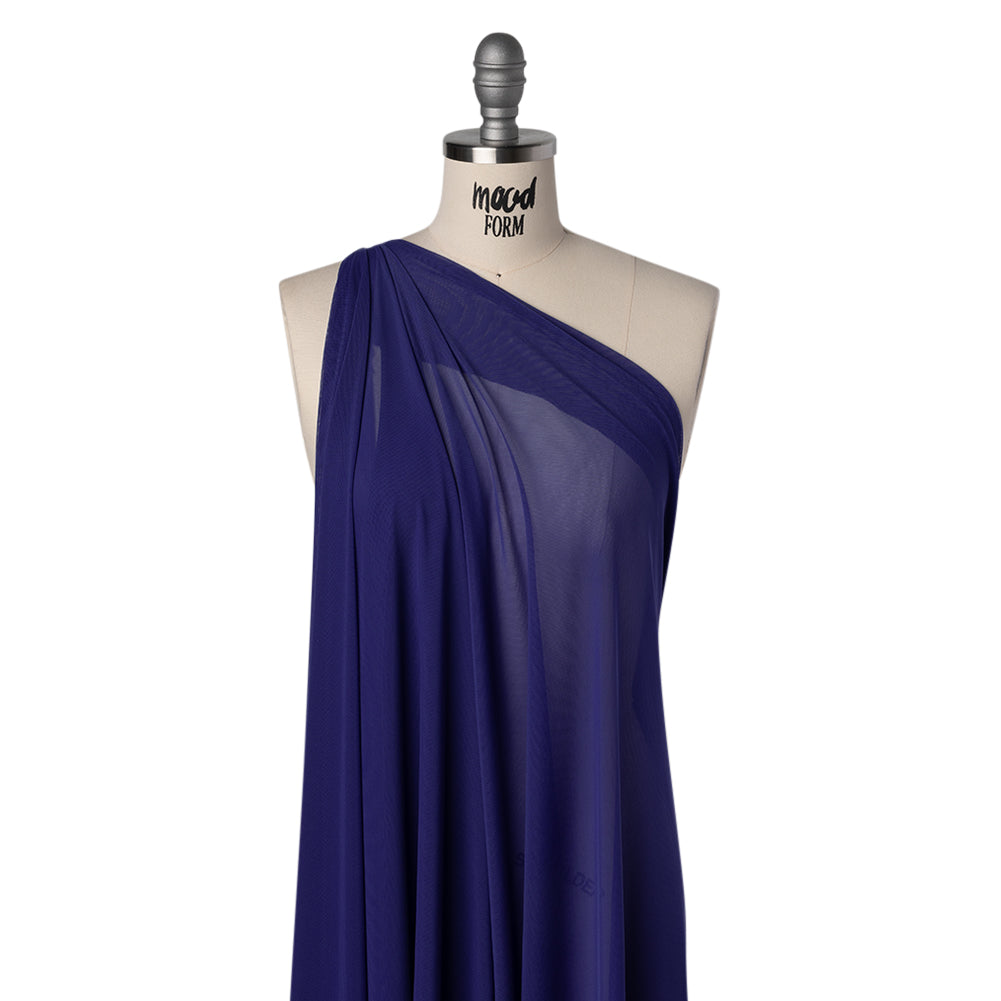 Nylon Stretch Mesh - Royal Blue - Bernetta Collection Nylon Stretch Mesh - Royal Blue - Bernetta Collection