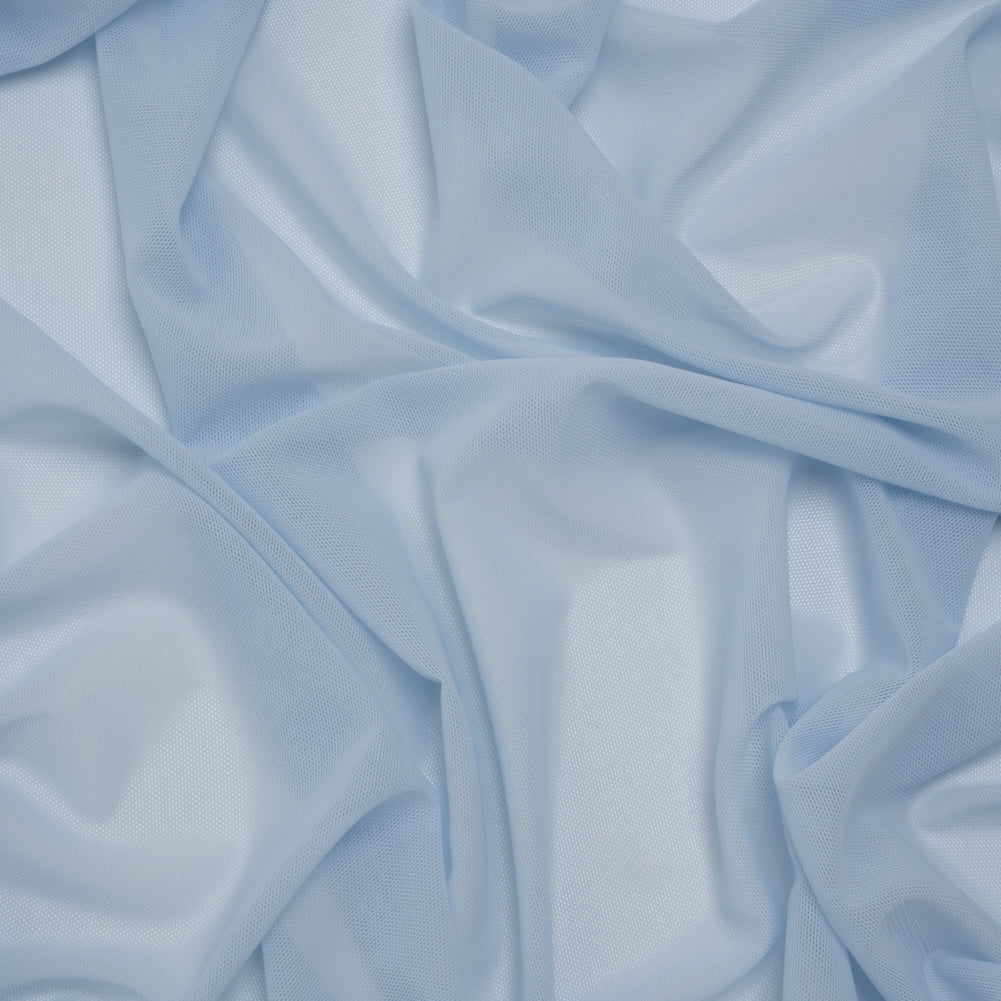 Nylon Stretch Mesh - Baby Blue - Bernetta Collection Drape Nylon Stretch Mesh - Baby Blue - Bernetta Collection Drape