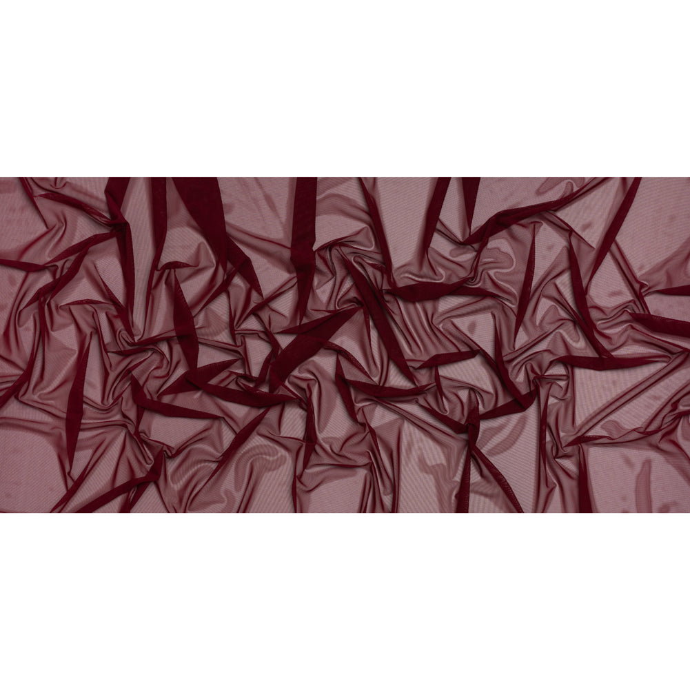 Nylon Stretch Mesh - Burgundy - Bernetta Collection Nylon Stretch Mesh - Burgundy - Bernetta Collection