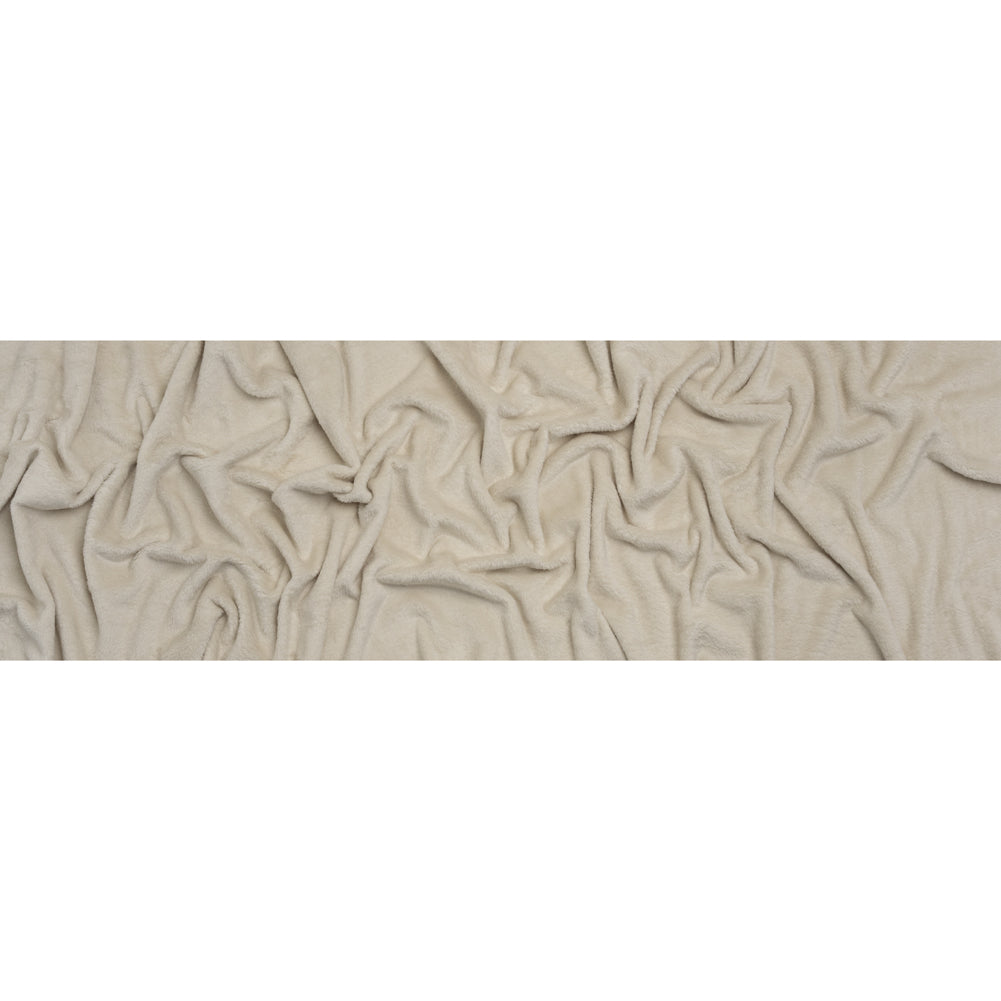 Double Faced Minky Fleece - Eggshell - Avery Collection - Full Double Faced Minky Fleece - Eggshell - Avery Collection - Full