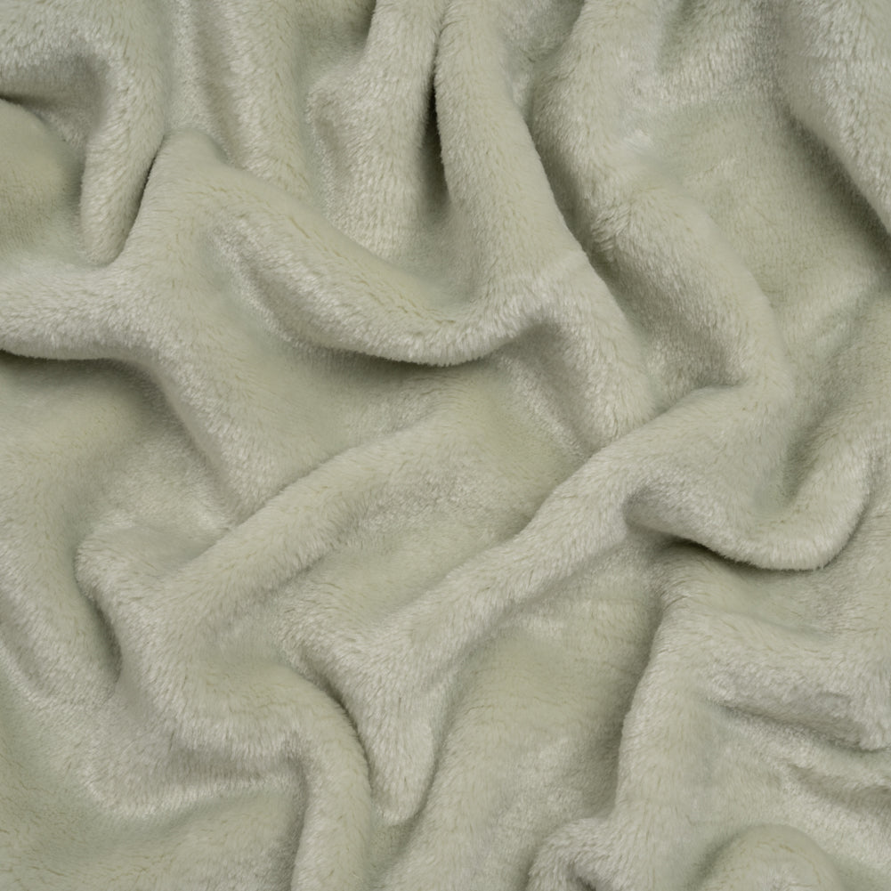 Double Faced Minky Fleece - Pale Sage - Avery Collection Double Faced Minky Fleece - Pale Sage - Avery Collection