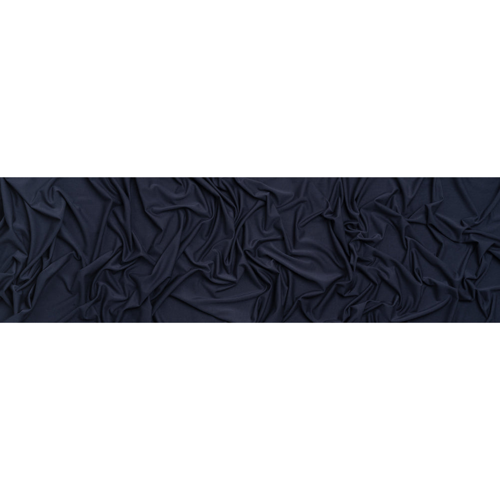 Stretch Bamboo Jersey - Navy - Willow Collection Stretch Bamboo Jersey - Navy - Willow Collection