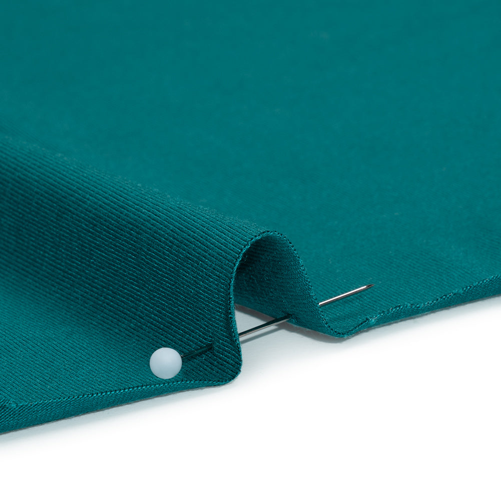 Stretch Bamboo Jersey - Teal - Willow Collection Stretch Bamboo Jersey - Teal - Willow Collection