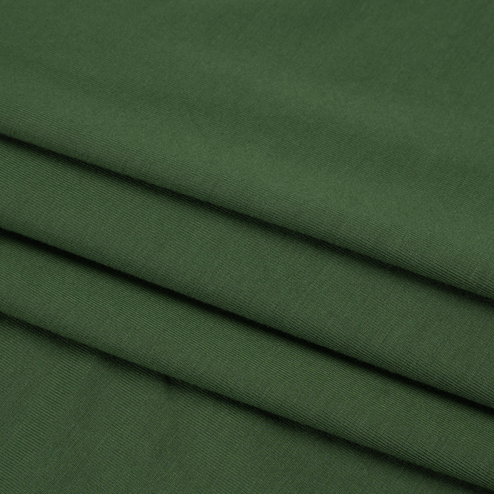 Stretch Bamboo Jersey - Green - Willow Collection Stretch Bamboo Jersey - Green - Willow Collection
