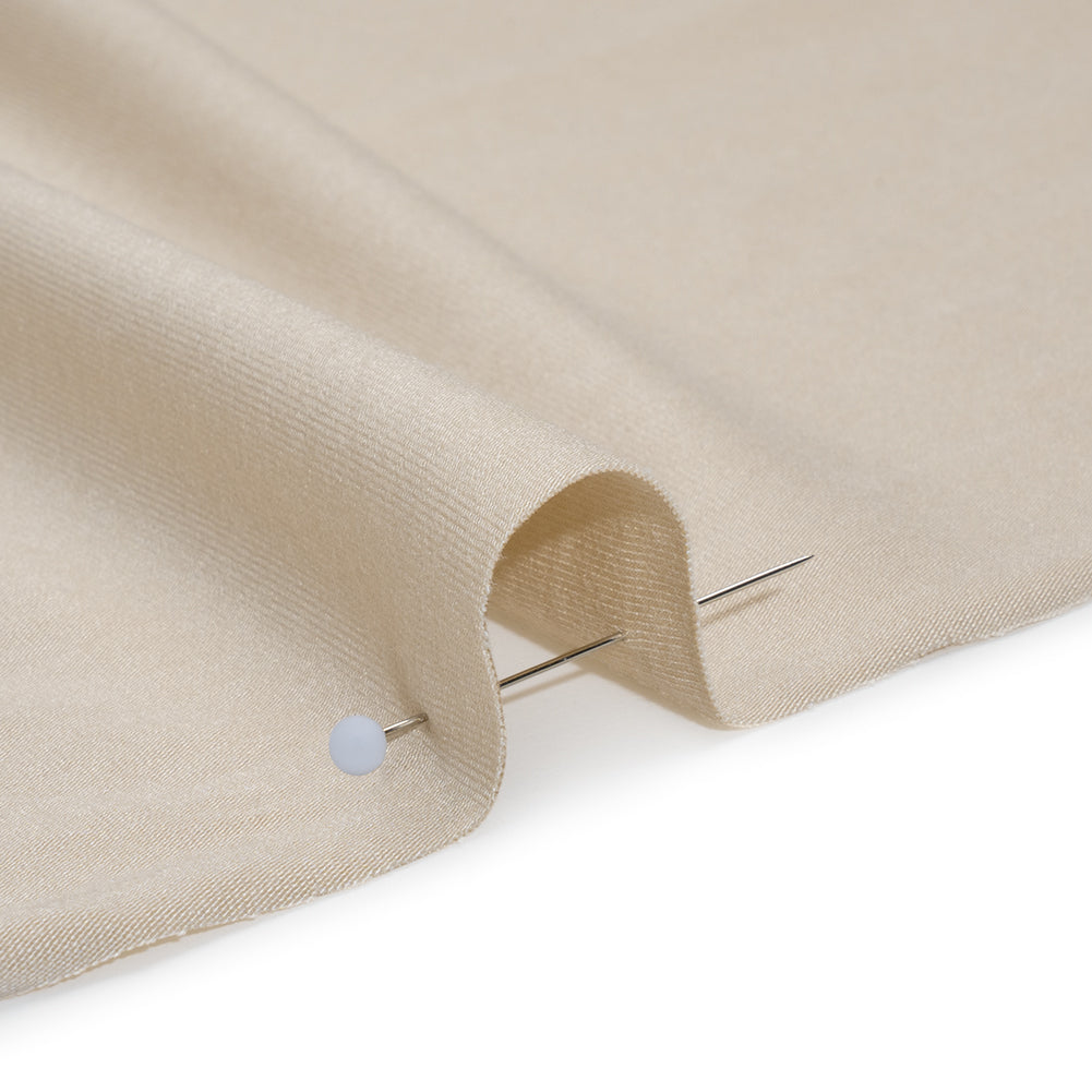 Stretch Bamboo Jersey - Pale Beige - Willow Collection - Detail Stretch Bamboo Jersey - Pale Beige - Willow Collection - Detail