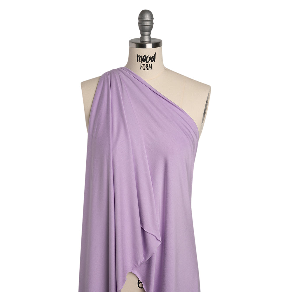 Stretch Bamboo Jersey - Lavender - Willow Collection Stretch Bamboo Jersey - Lavender - Willow Collection